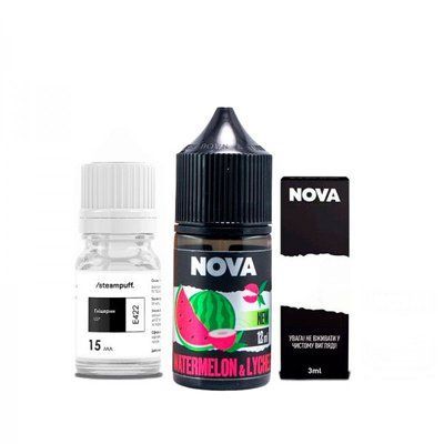Набор Nova Salt 30 мл Watermelon Lychee 50 мг 28015 фото
