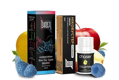 Чейзер Black 30 мл Blue Razz Apple p-160 фото
