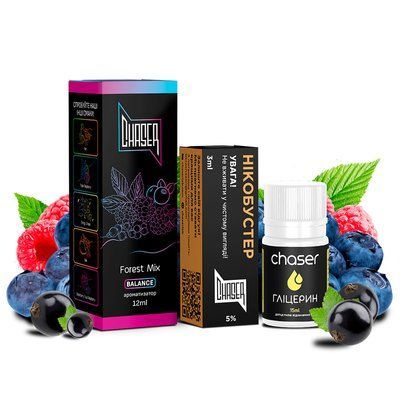 Набір Chaser Black Salt 30 мл Forest Mix 50 мг 3018 фото