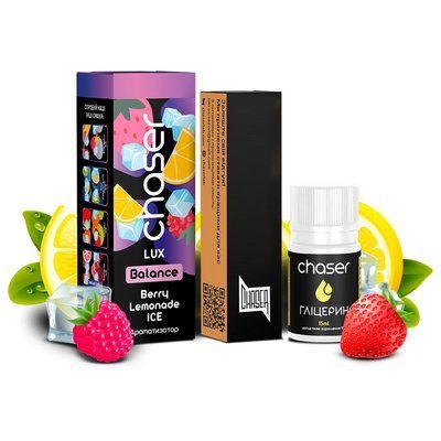 Набор Chaser Lux Ice 30 мл Berry Lemonade Ice 50 мг 33006 фото