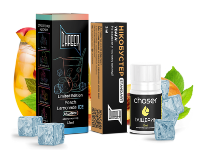 Набор Chaser Lux Ice 30 мл Peach Lemonade Ice 50 мг 33007 фото