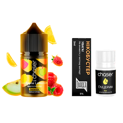 Чейзер Lux 30 мл Raspberry Apple Lemonade p-185 фото