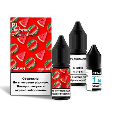 Набір Flavorlab P1 10мл - Watermelon 50мг 48013 фото